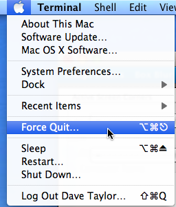 Stop mac processes